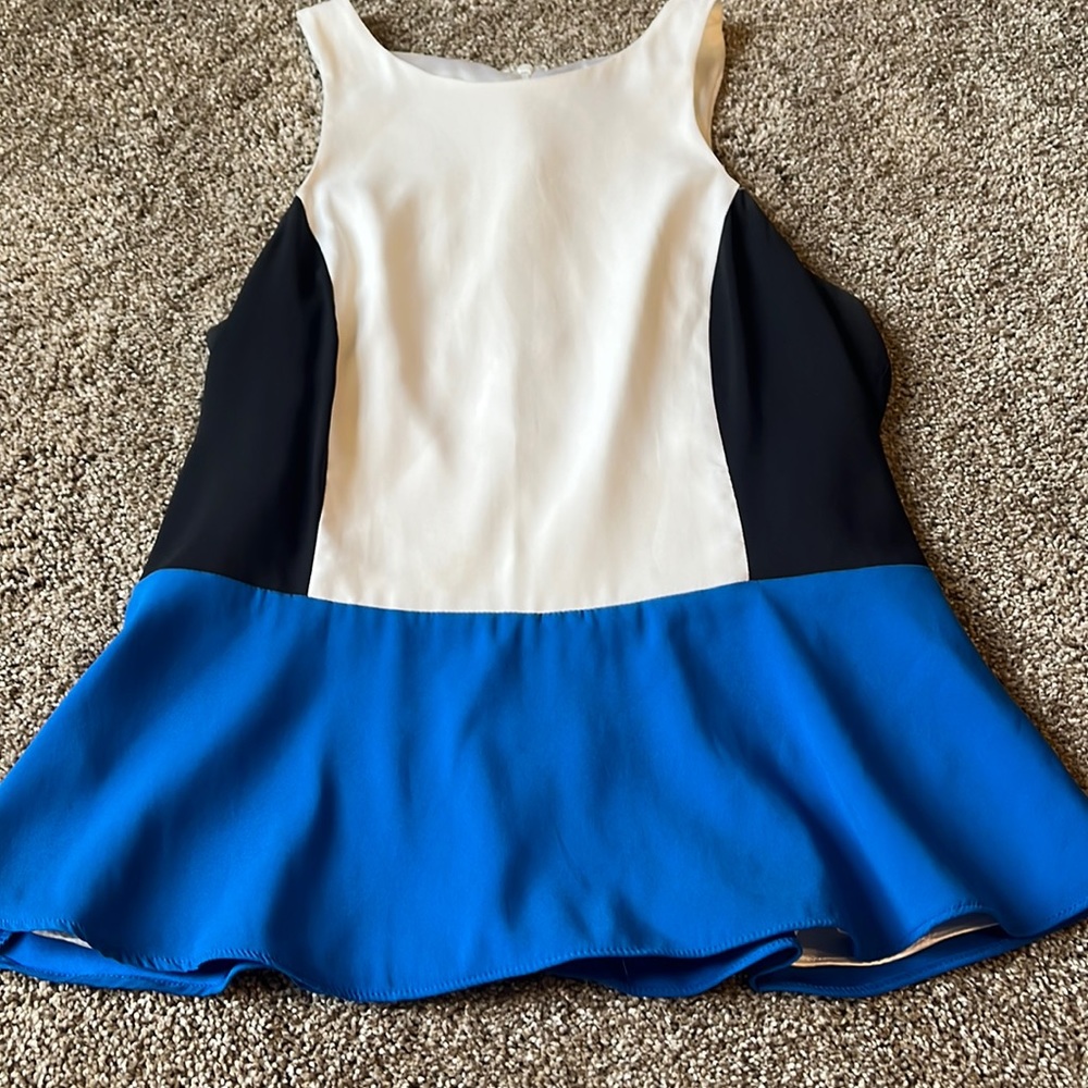 Women’s peplum tank top
